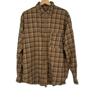 CP Shades Plaid Button Down Shirt Sz M